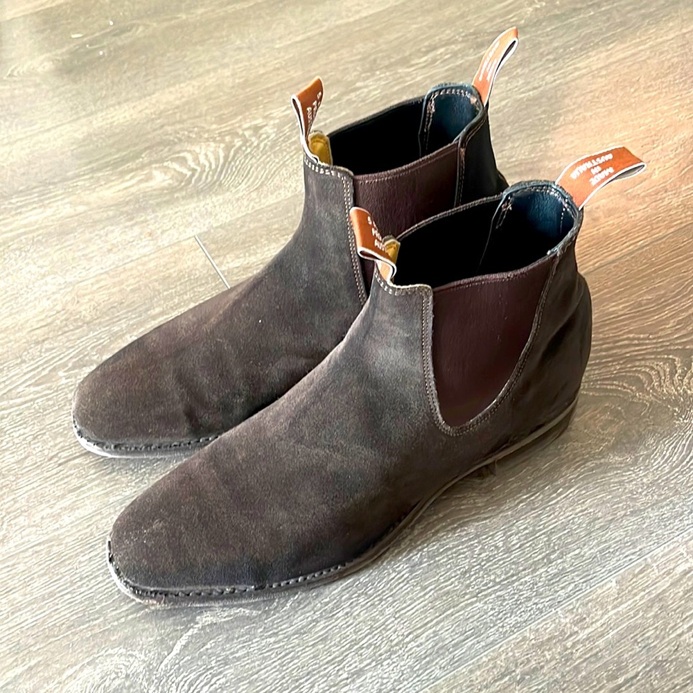 R.M. Williams Comfort Craftsman 10.5 AUS Brown Suede